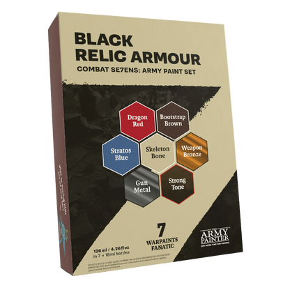 Combat Se7ens: Black Relic Armour - The Army Painter