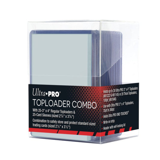 Ultra Pro Toploader Combo Set