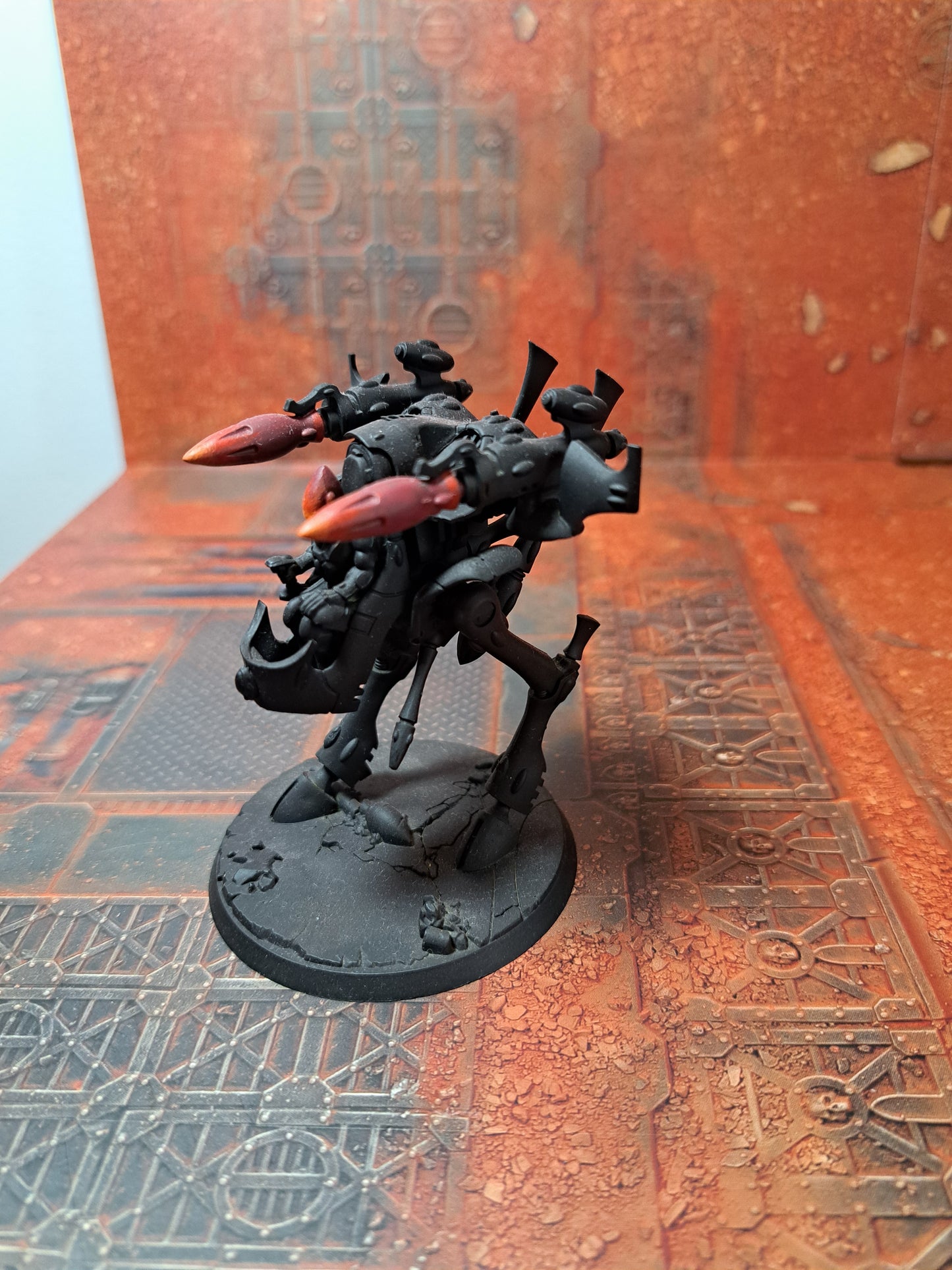 War Walker Aeldari Eldar Warhammer 40k teilweise bemalt