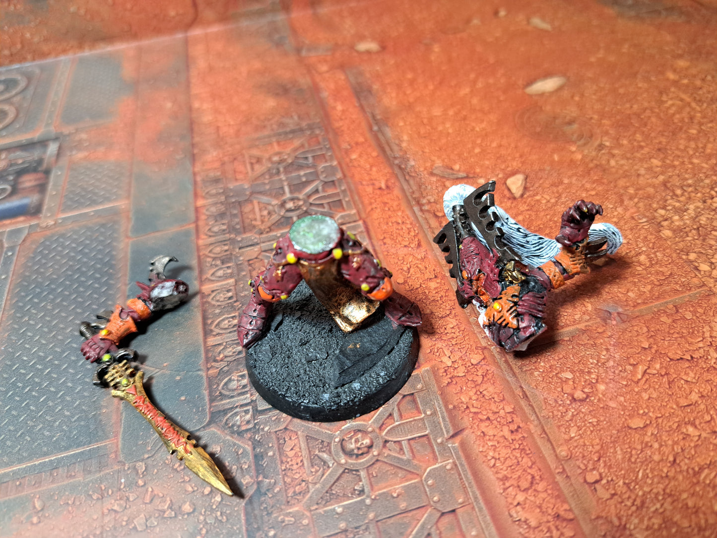 Avatar of Khaine Aeldari Eldar Warhammer 40k Beschädigt bemalt