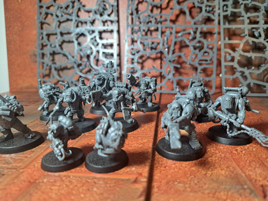 Ork Kommandos Warhammer 40k Kill Team Orks gebaut + Bitz