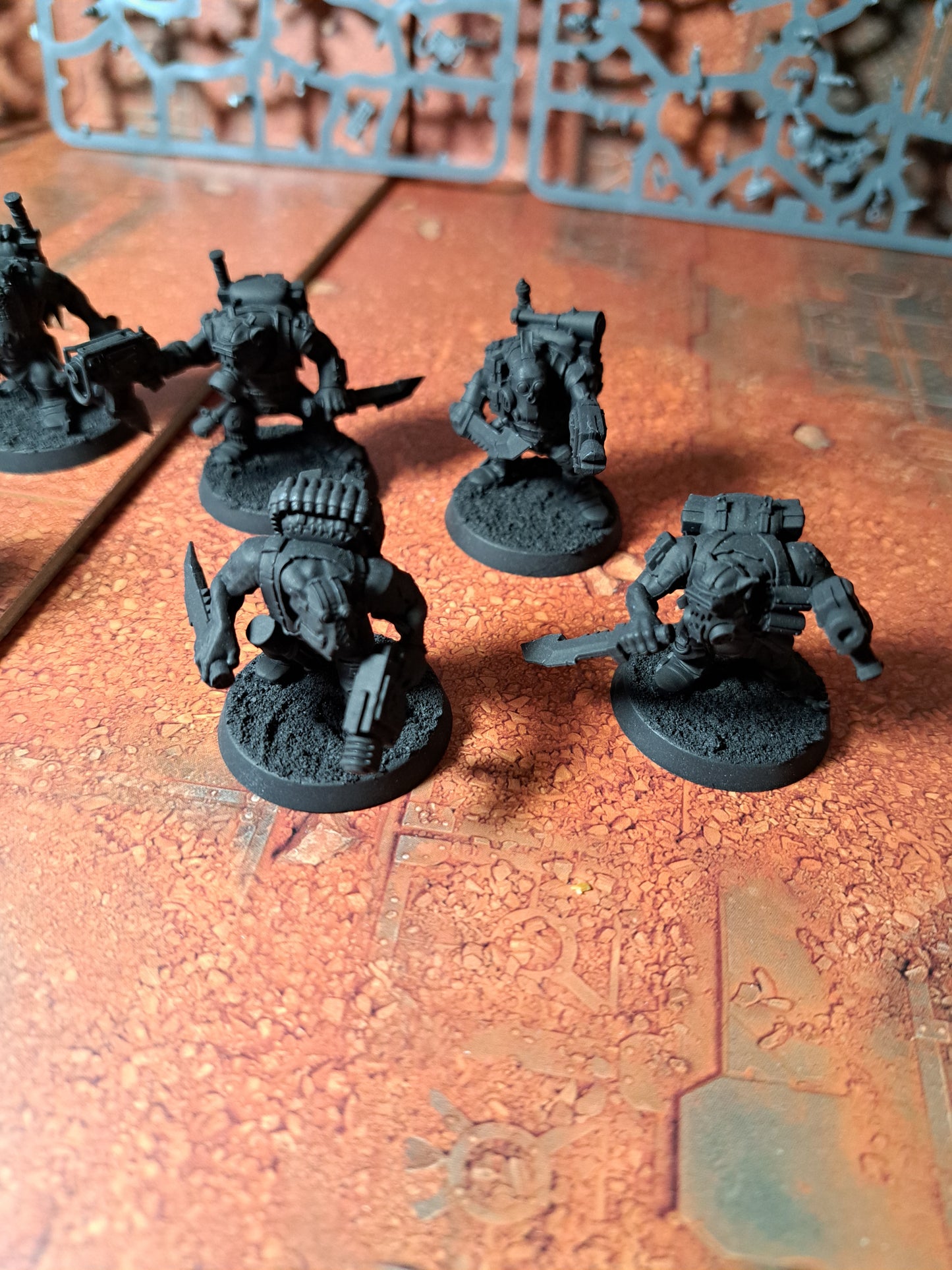 Ork Kommandos Warhammer 40k Kill Team Orks gebaut geprimed + Bitz