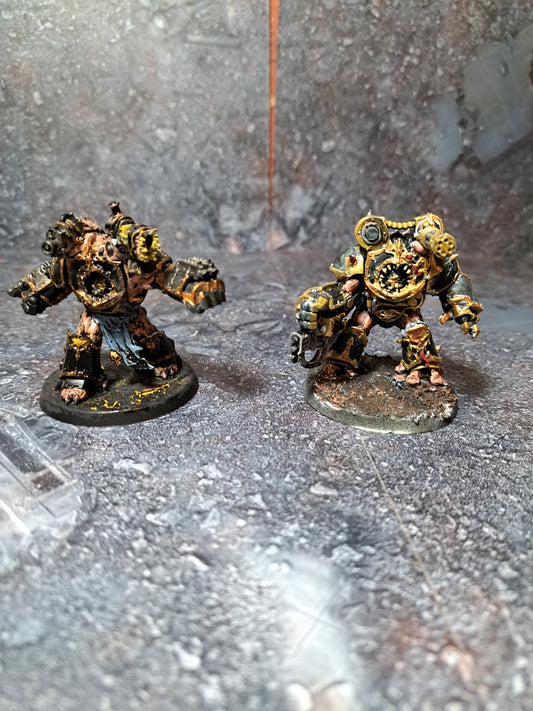 Obliterators Chaos Space Marines Warhammer 40k Gebaut Bemalt