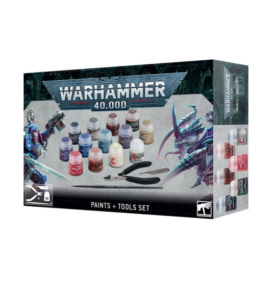 Warhammer 40,000 Starter Set mit Farben und Werkzeugen Deutsch