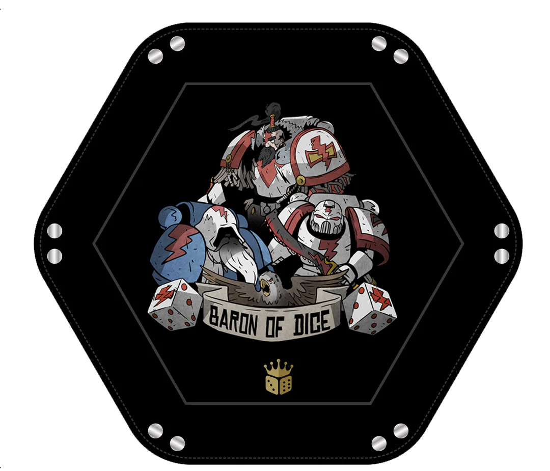 Baron of Dice Star Hunter – Würfeltablett für Sci-Fi Wargaming