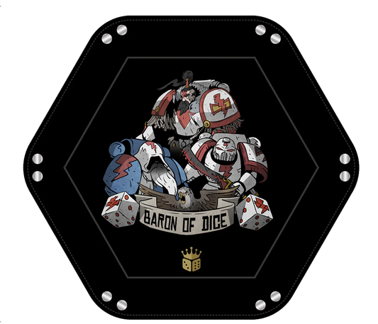 Baron of Dice Star Hunter – Würfeltablett für Sci-Fi Wargaming