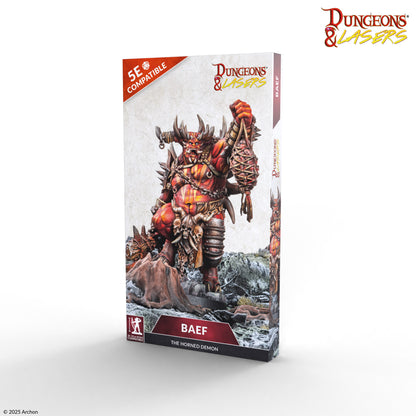 D&L Baef the Horned Demon Dämon Miniatur 5e Archon Studio