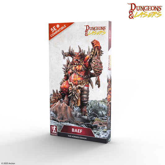 D&L Baef the Horned Demon Dämon Miniatur 5e Archon Studio