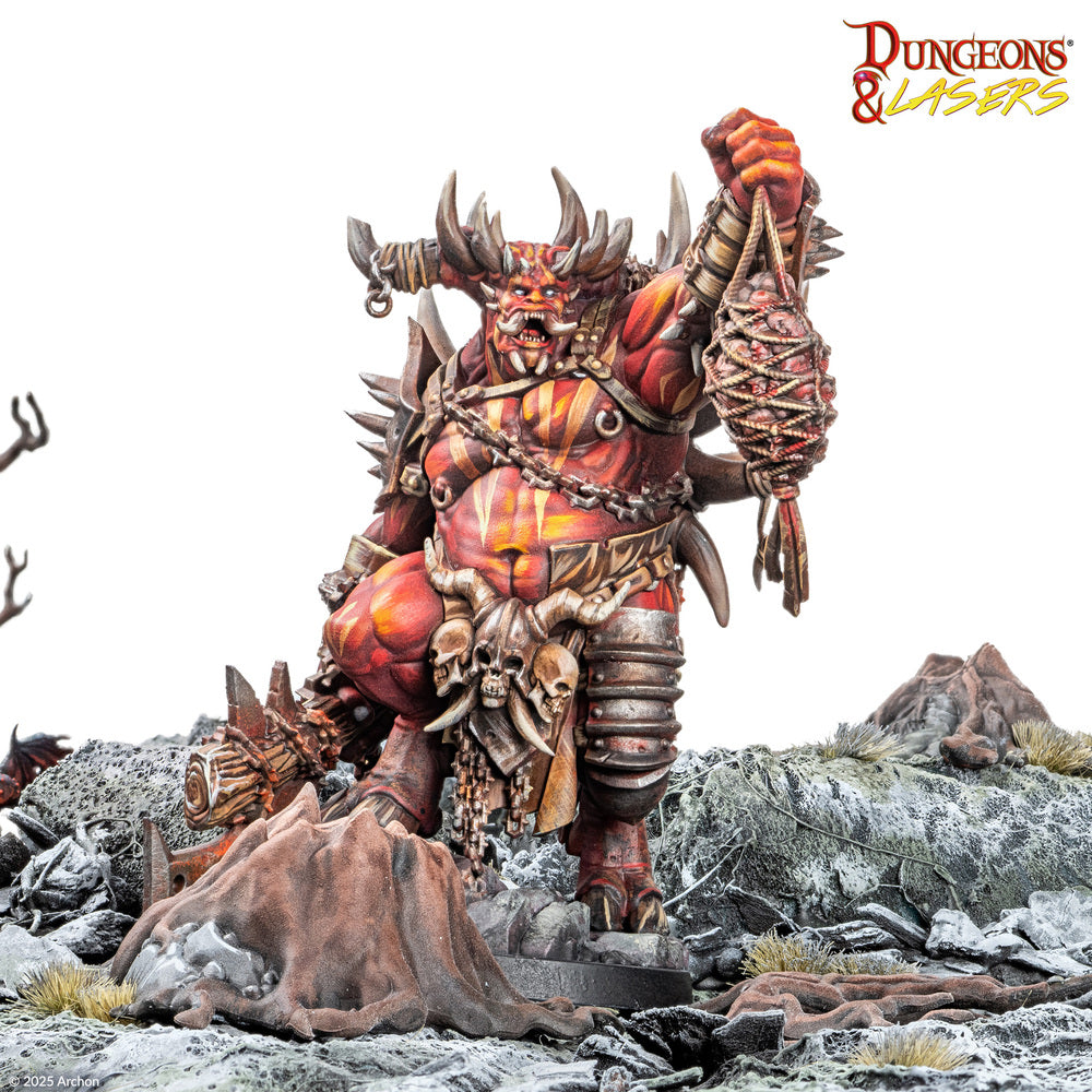 D&L Baef the Horned Demon Dämon Miniatur 5e Archon Studio