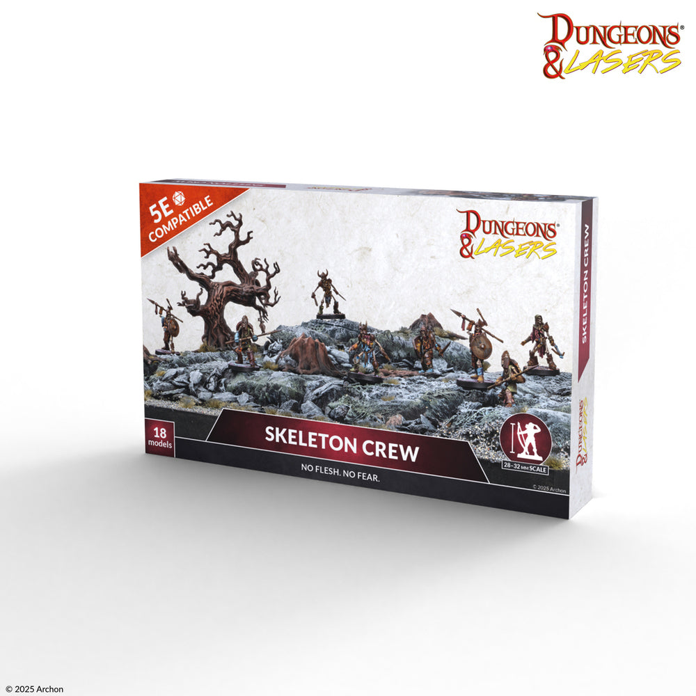 D&L Skeleton Crew Skelett Piraten Miniaturen 5e Archon Studio