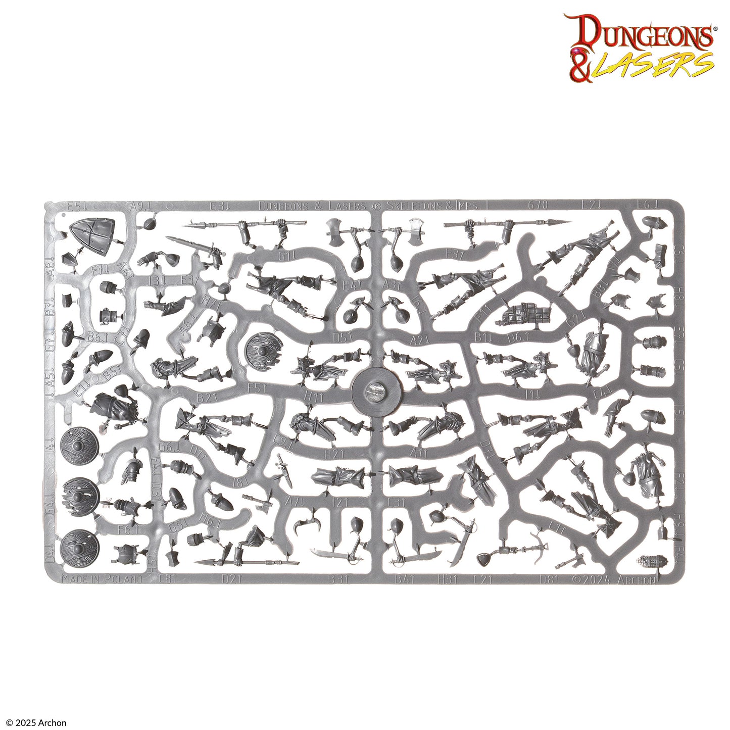 D&L Skeleton Crew Skelett Piraten Miniaturen 5e Archon Studio