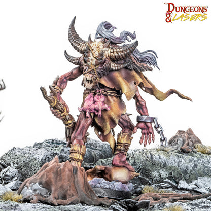 D&L Gervase the Ettin Riesen Miniatur 5e Archon Studio