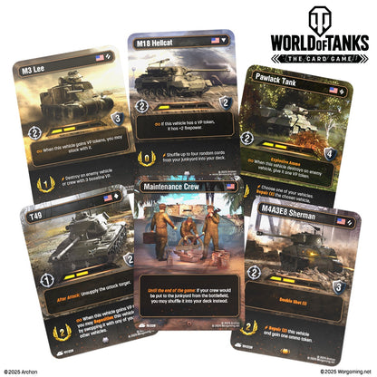 World of Tanks TCG Starter Deck USA First Strike Archon Studio (Engl.)