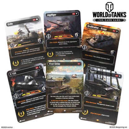 World of Tanks TCG Starter Deck Germany First Strike Archon Studio (Engl.)