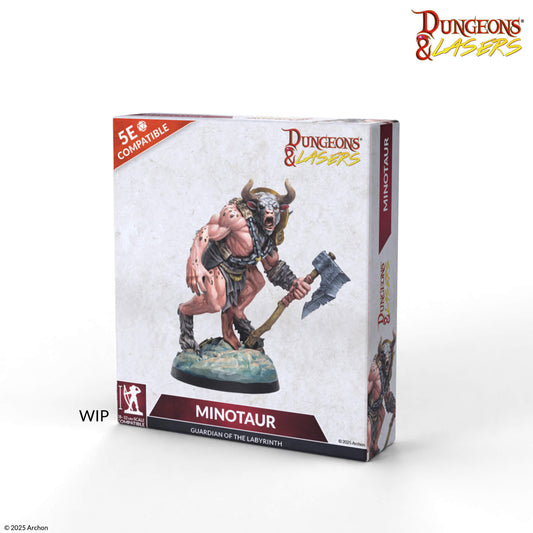 D&L Minotaur Minotaurus Monster Miniatur 5e Archon Studio