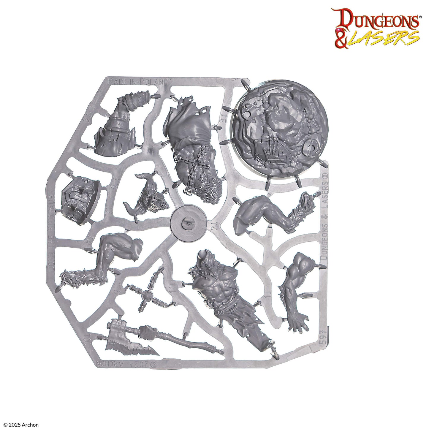 D&L Minotaur Minotaurus Monster Miniatur 5e Archon Studio