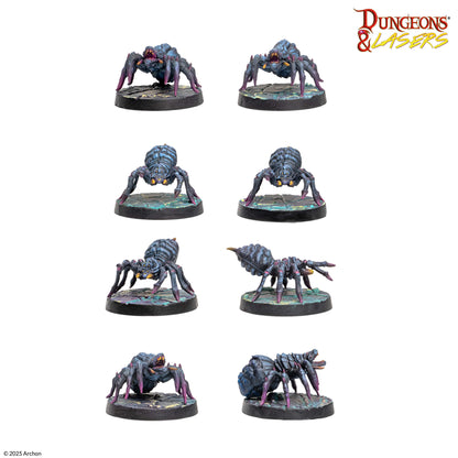 D&L Cave Spiders Höhlenspinnen Miniaturen 5e Archon Studio