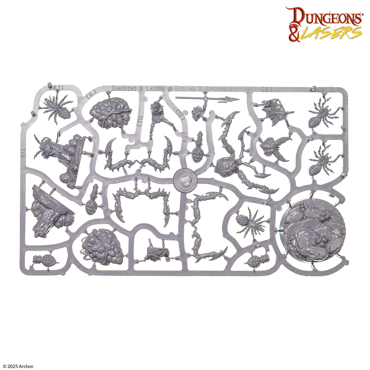D&L Cave Spiders Höhlenspinnen Miniaturen 5e Archon Studio