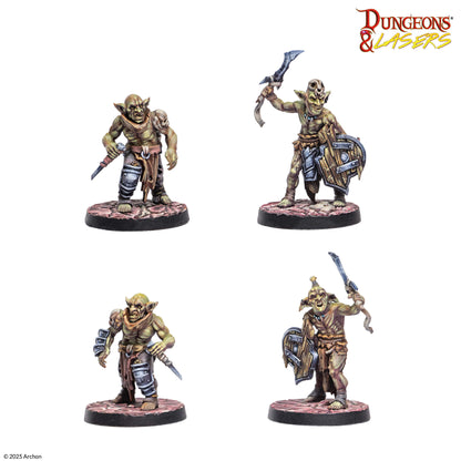D&L Goblin Warband Kriegertrupp Miniaturen 5e Archon Studio