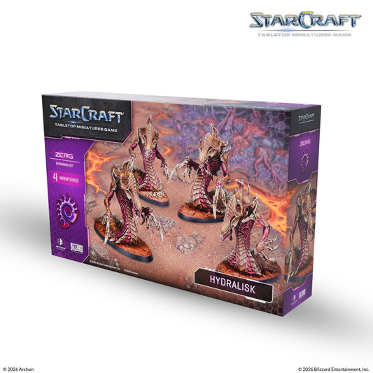 StarCraft® Hydralisk – Zerg Erweiterung | 4x Miniaturen | TMG Brettspiel
