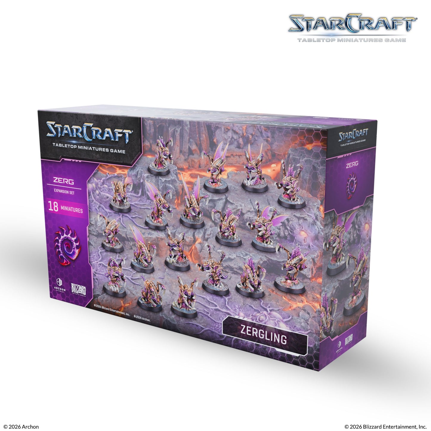 StarCraft® Zergling – Zerg Erweiterung | 18x Miniaturen | TMG Brettspiel