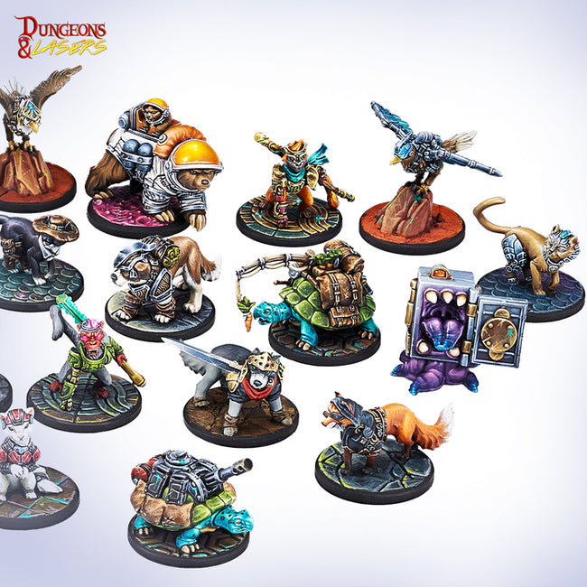 D&L Animal Companions Miniaturen Set 5e Archon Studio Neu