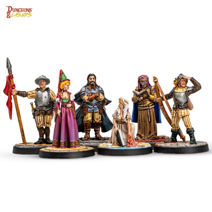 D&L Townsfolk Miniature Pack NPCs 5e Archon Studio Neu