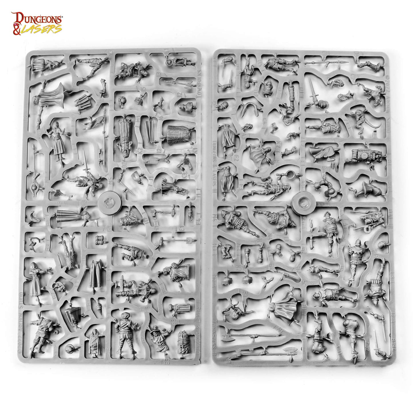 D&L Townsfolk Miniature Pack NPCs 5e Archon Studio Neu
