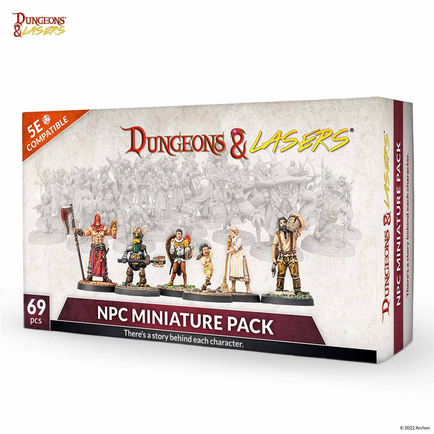 D&L NPC Miniature Pack Charaktere 5e Archon Studio Neu