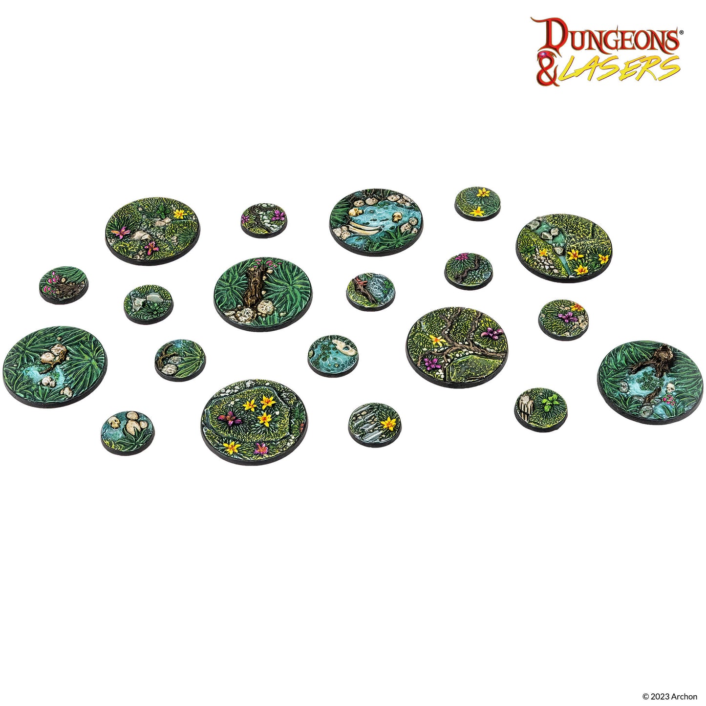 D&L Detailed Bases Pack Base Set Archon Studio Neu