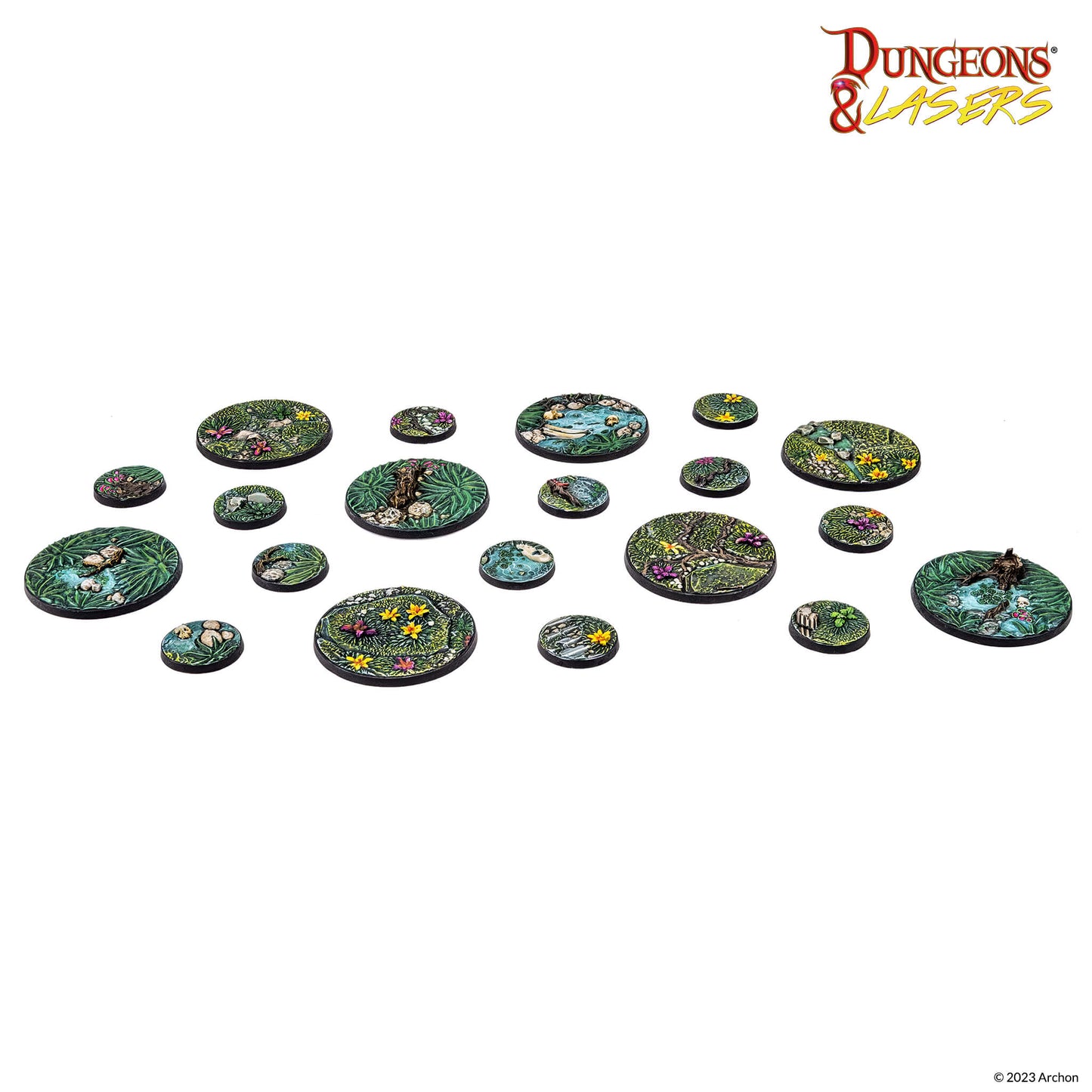 D&L Detailed Bases Pack Base Set Archon Studio Neu