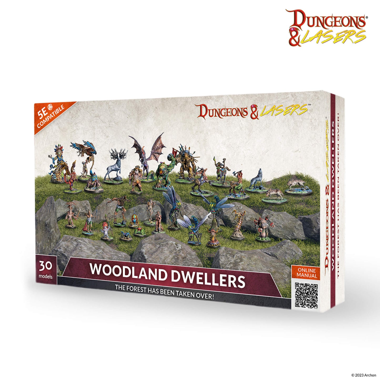 D&L Woodland Dwellers Waldwesen Miniaturen 5e Archon Studio