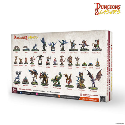 D&L Woodland Dwellers Waldwesen Miniaturen 5e Archon Studio