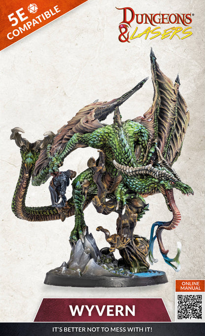 D&L Wyvern Drachen Monster Miniatur Archon Studio Neu