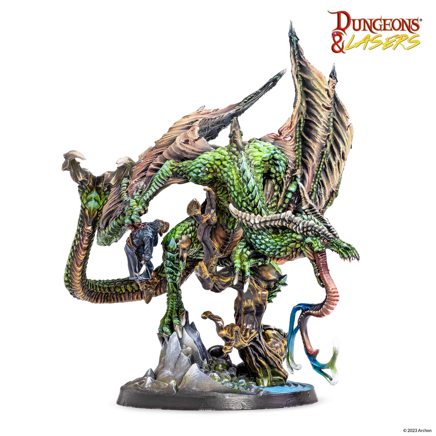 D&L Wyvern Drachen Monster Miniatur Archon Studio Neu