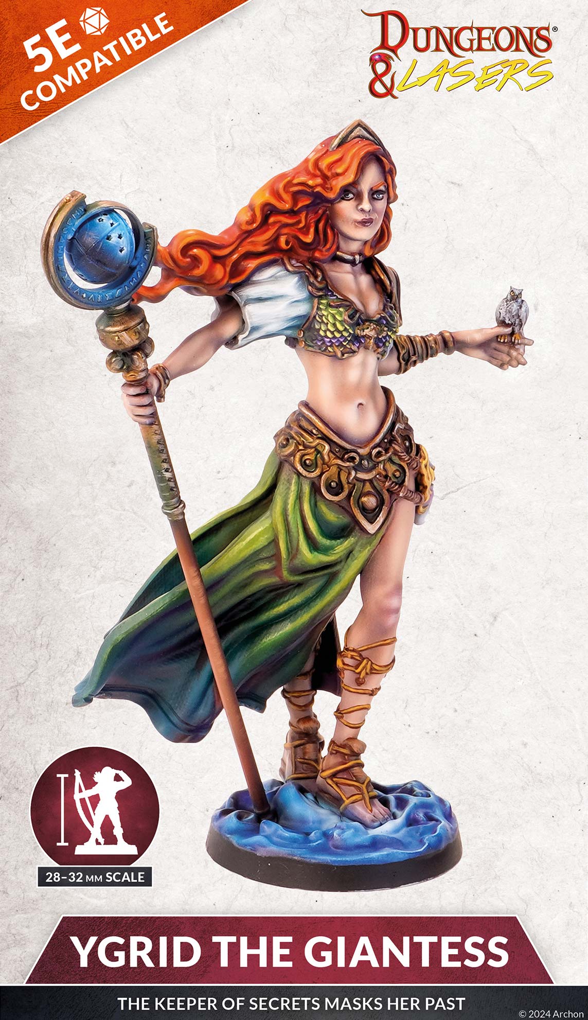 D&L Ygrid the Giantess Riesin Miniatur 5e Archon Studio