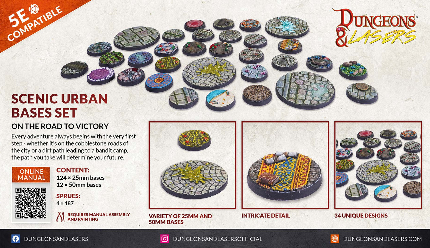 D&L Scenic Urban Bases Set Stadt Archon Studio Neu