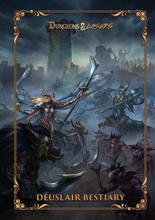 D&L World of Deuslair Bestiary Book Hardcover (Engl.)