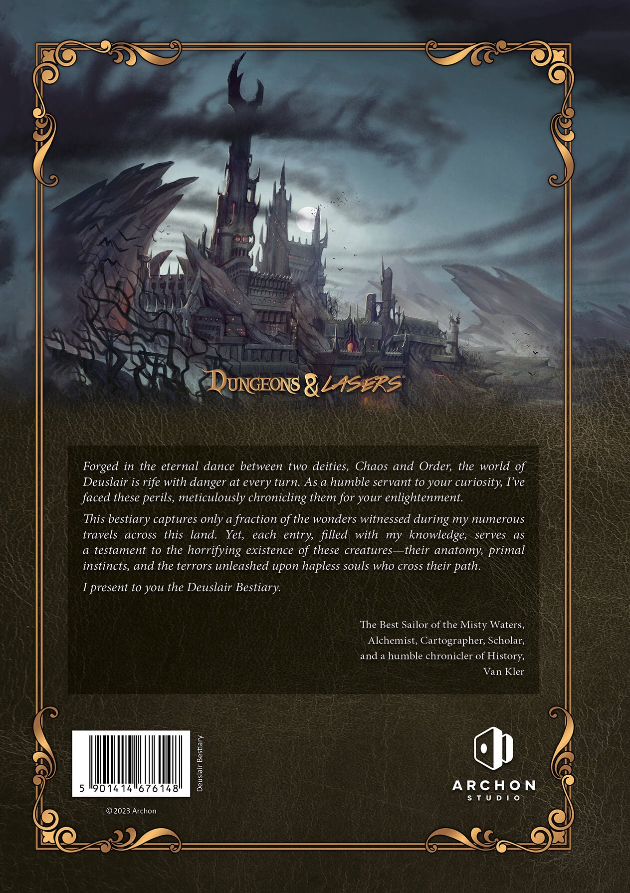 D&L World of Deuslair Bestiary Book Hardcover (Engl.)