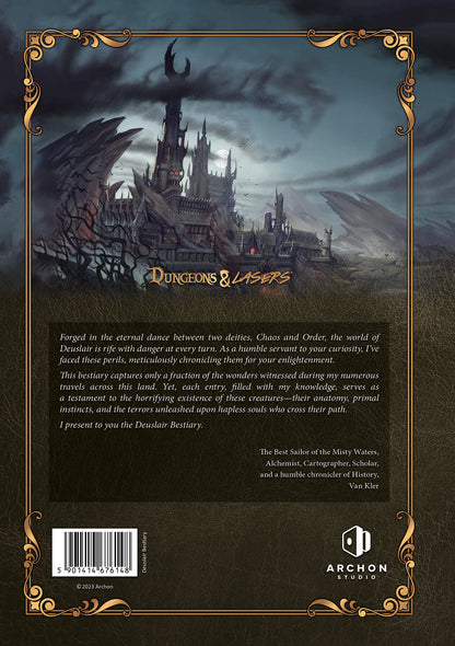 D&L World of Deuslair Bestiary Book Hardcover (Engl.)