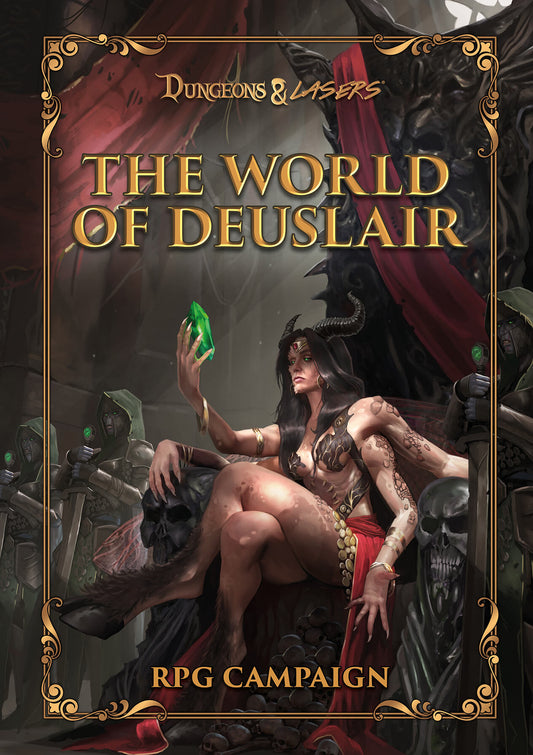 D&L World of Deuslair RPG Campaign Book Hardcover (Engl.)