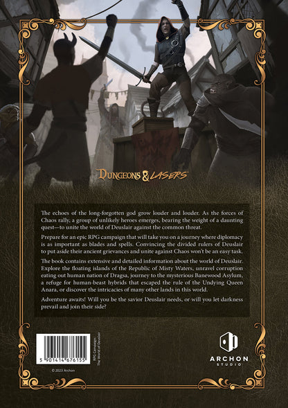 D&L World of Deuslair RPG Campaign Book Hardcover (Engl.)