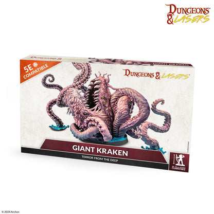 D&L Giant Kraken Seeungeheuer Miniatur 5e Archon Studio