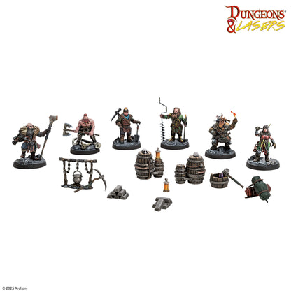 D&L Dwarven Miners Zwergen Bergleute 5e Archon Studio