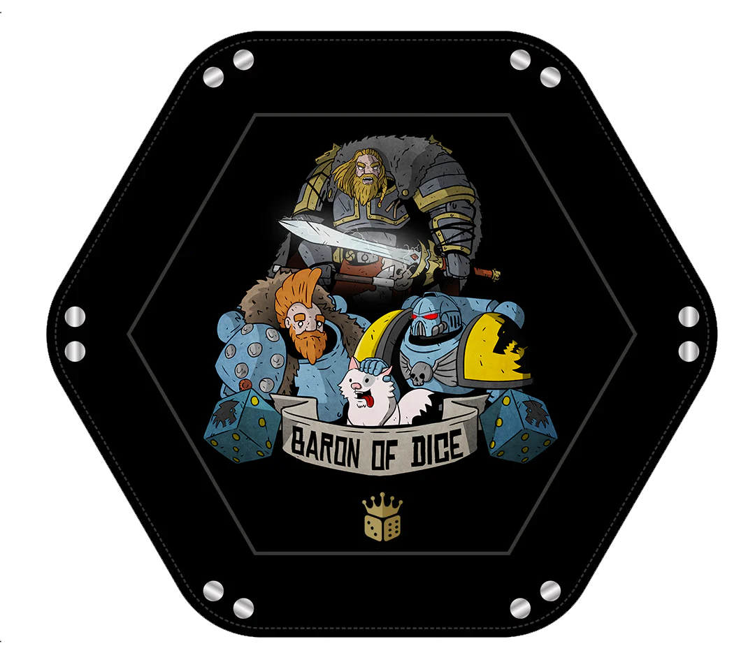 Baron of Dice Wolf Pack – Würfeltablett für Sci-Fi Wargaming
