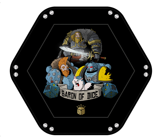 Baron of Dice Wolf Pack – Würfeltablett für Sci-Fi Wargaming