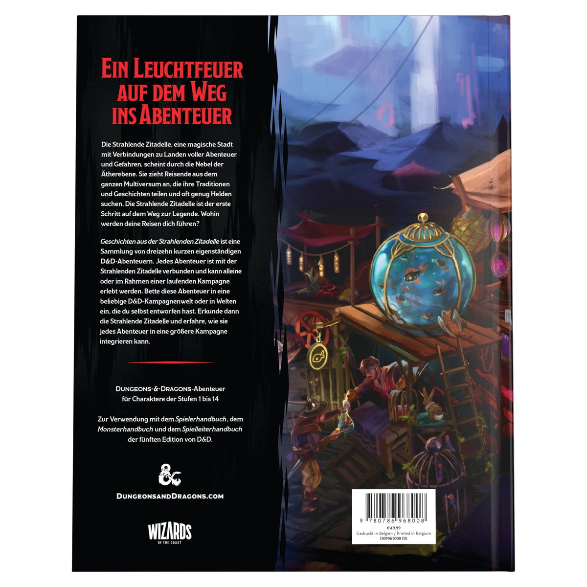 D&D - Journeys Through the Radiant Citadel Hard Cover - DE Geschichten aus der strahlenden Zitadelle