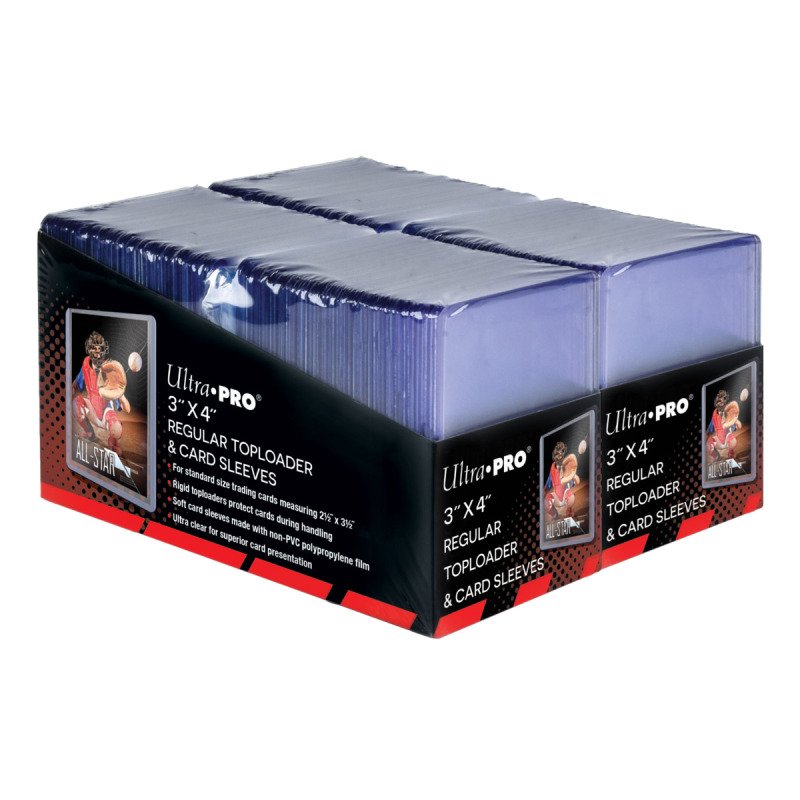 Ultimate Guard 3" x 4" Regular Toploaders & Penny Sleeves (200 Pieces)
