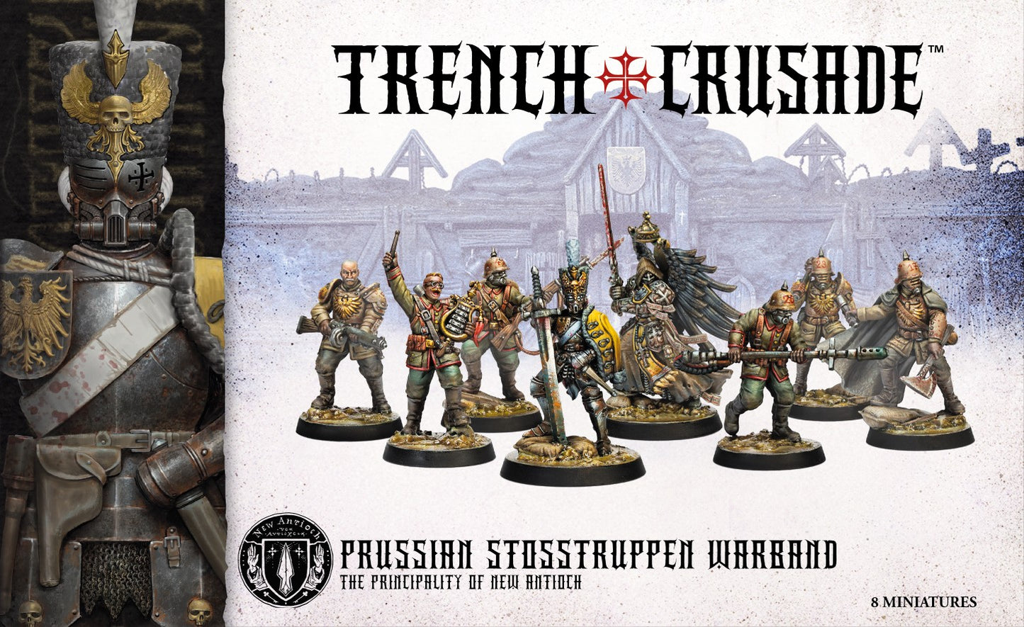 Trench Crusade Prussian Stosstruppen Warband Miniaturen Set Archon Studio