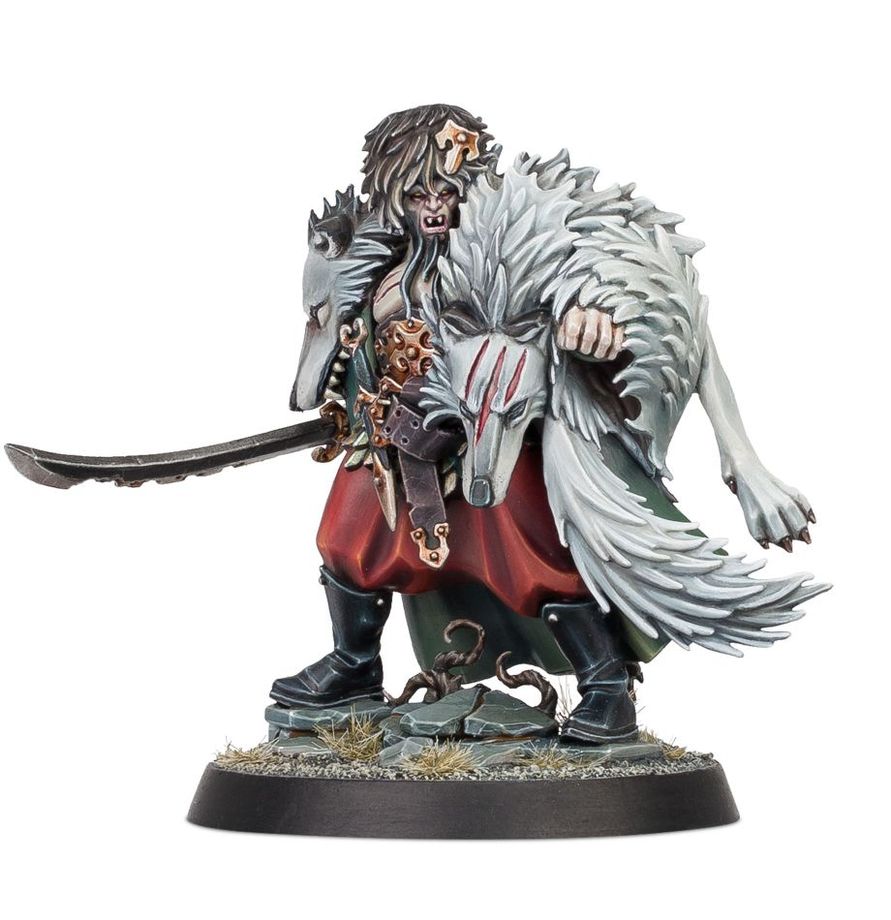 Radukar the Wolf 99070207017 – Warcry Beastdynasty Radukar Wolf Champion Hero